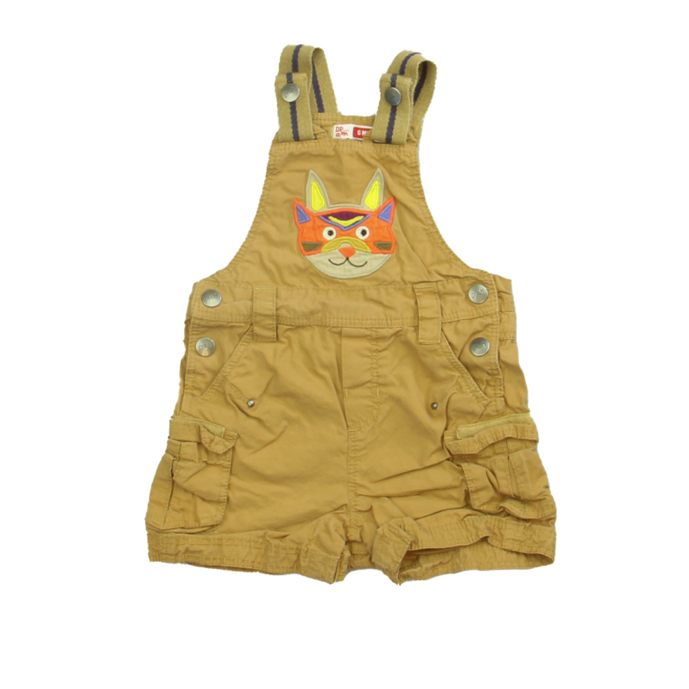 DPAm Boys Khaki Overall Shorts size: 6 Months